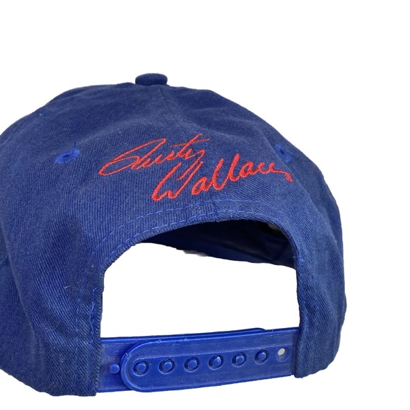 Rusty Wallace Racing‎ Team NASCAR 2000 Snapback Trucker Hat Embroidered Vintage - Picture 6 of 6